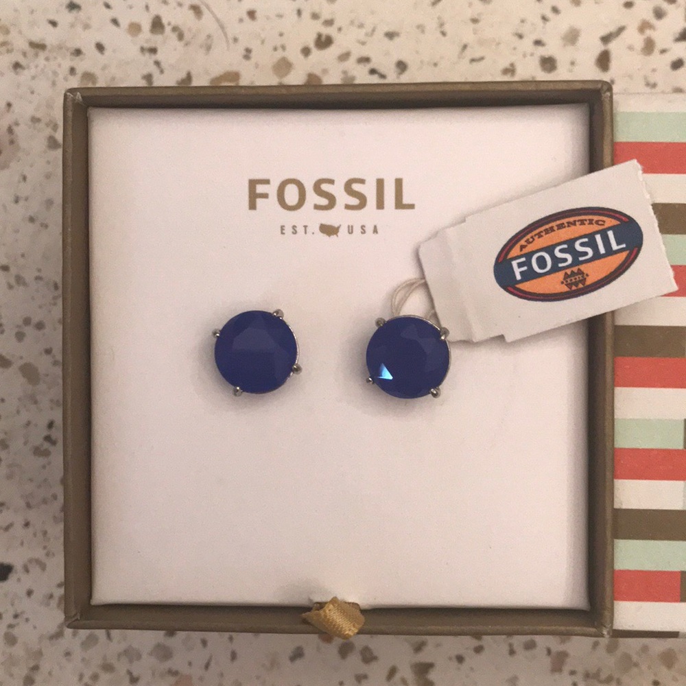 Fossil earrings